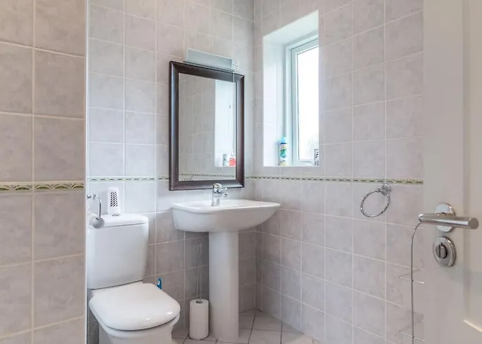 Country Setting In The Middle Of Town.